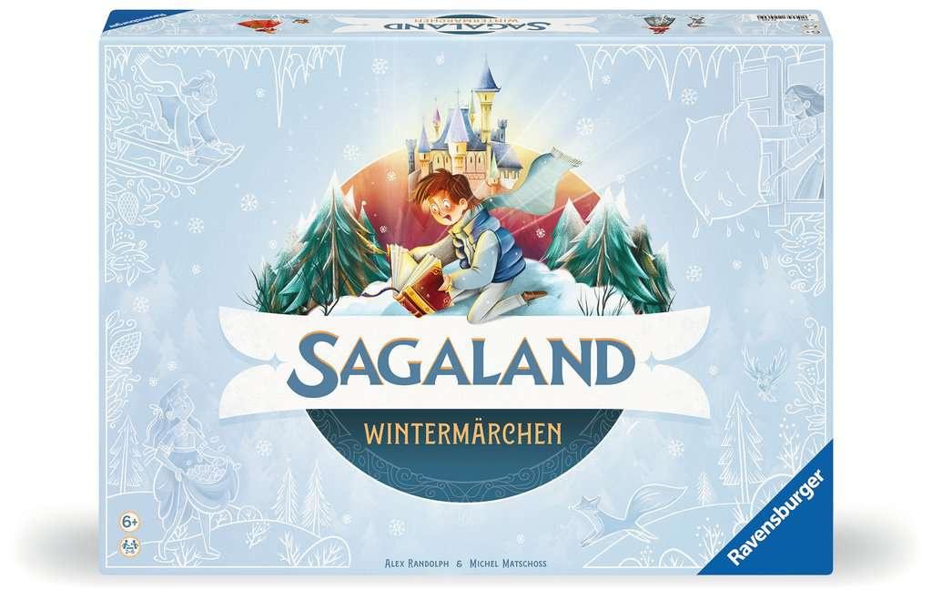 Ravensburger Spiel - Sagaland Wintermärchen - Brettspiel für Kinder und Erwachsene, 2-6 Spieler