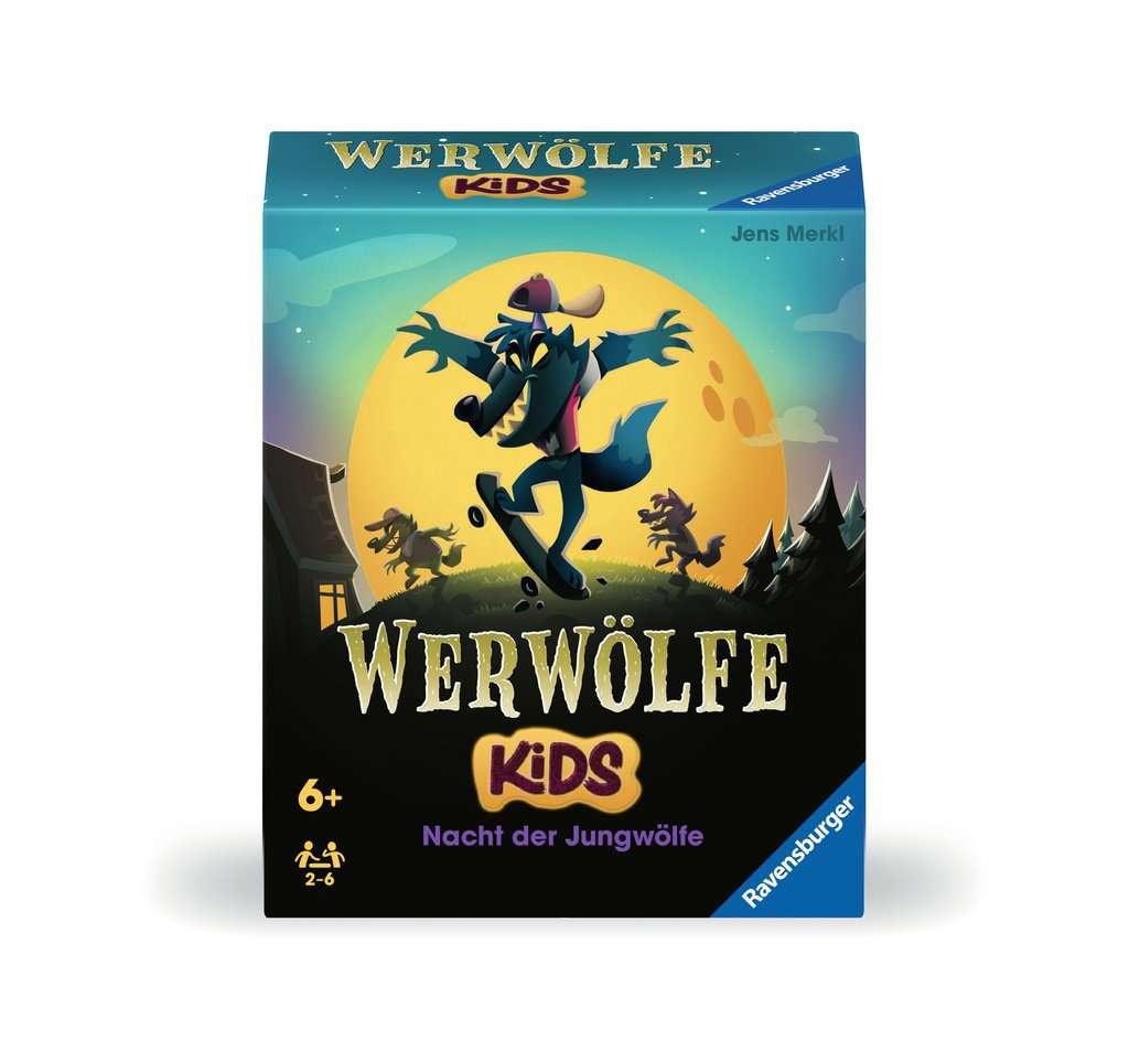 Ravensburger Spiel - Werwölfe - Nacht der Jungwölfe, erstes Werwölfe-Spiel für Kinder ab 6 Jahren für 2 bis 6 Spieler