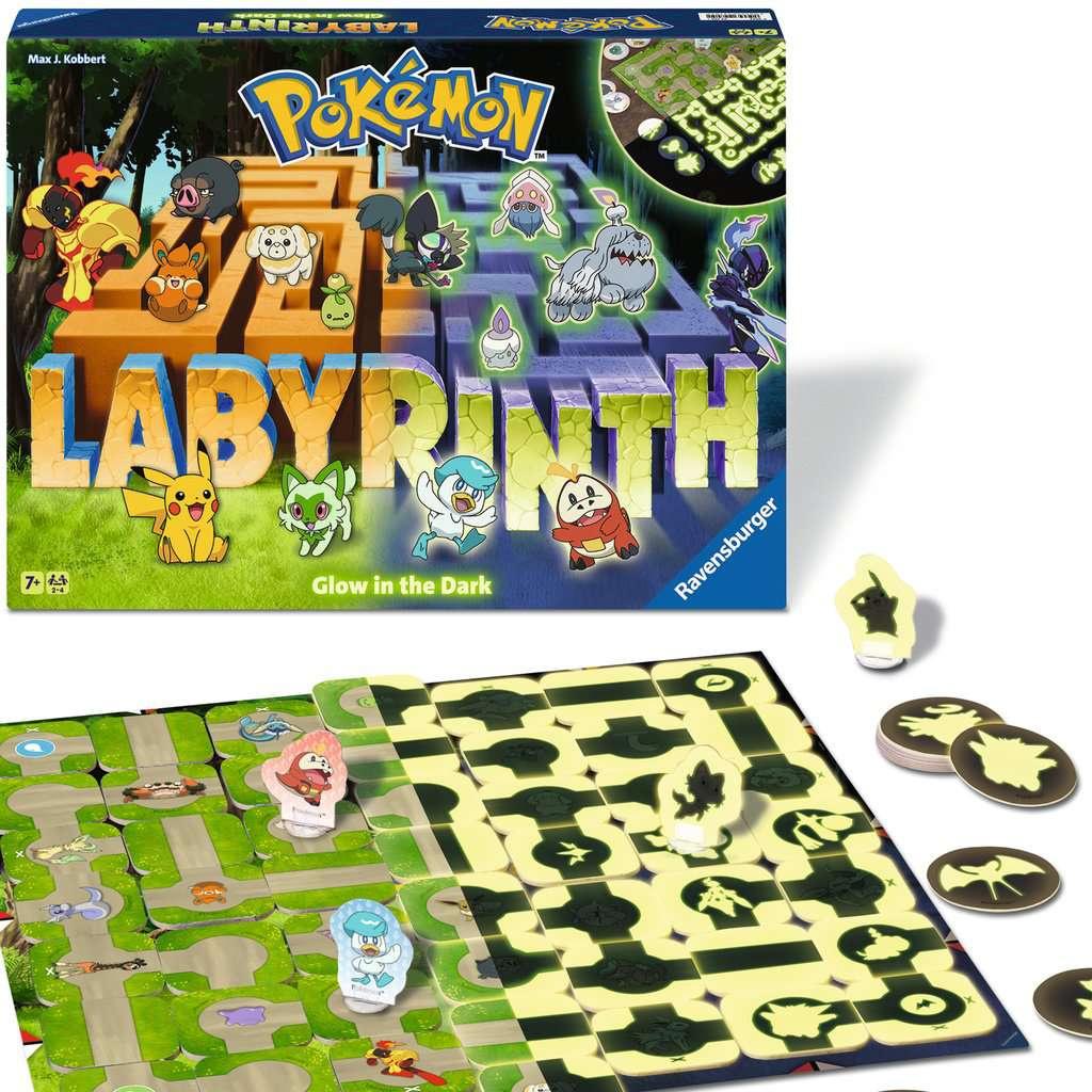 Produktbild Ravensburger Spiel - Pokémon Labyrinth Glow in the Dark - Schiebespaß mit den beliebtesten Pokémon für 2-6 Personen 2 von 4