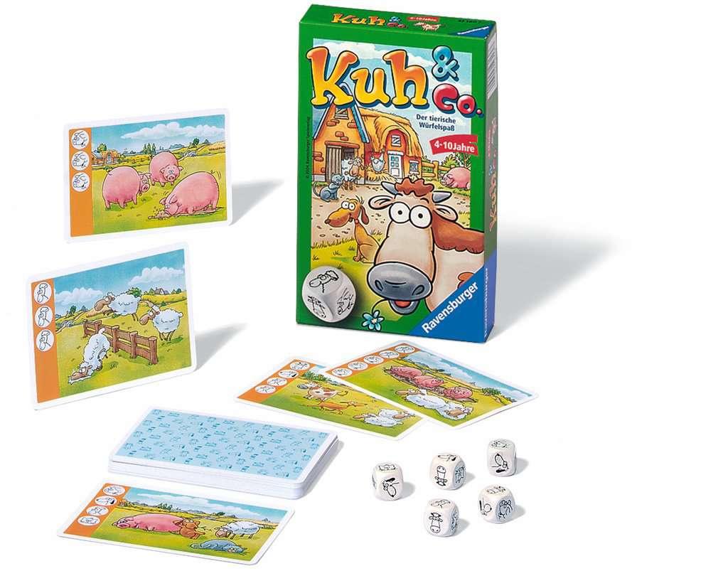Produktbild Ravensburger Spiel - Mitbringspiel Kuh und Co. 2 von 2