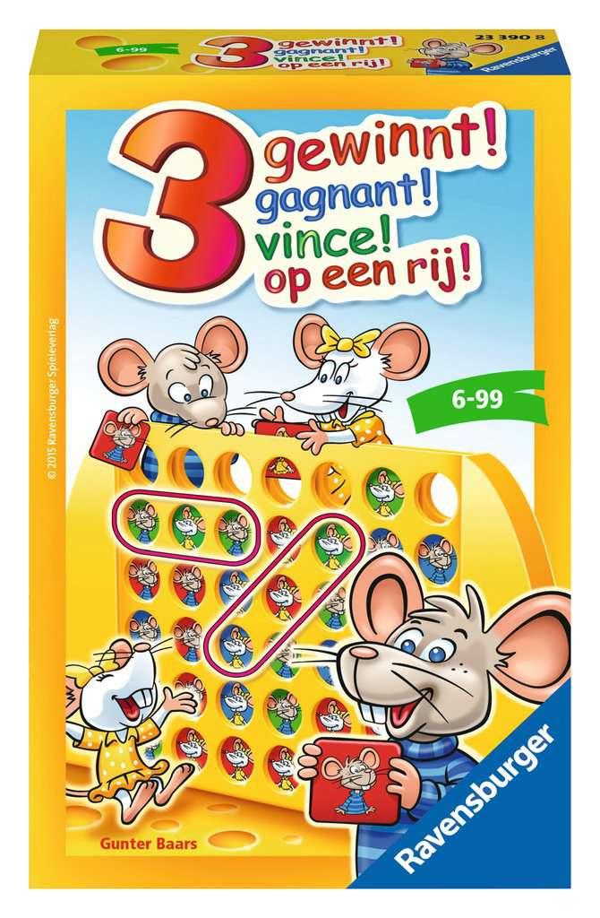 Ravensburger Spiel - Mitbringspiel 3 gewinnt!