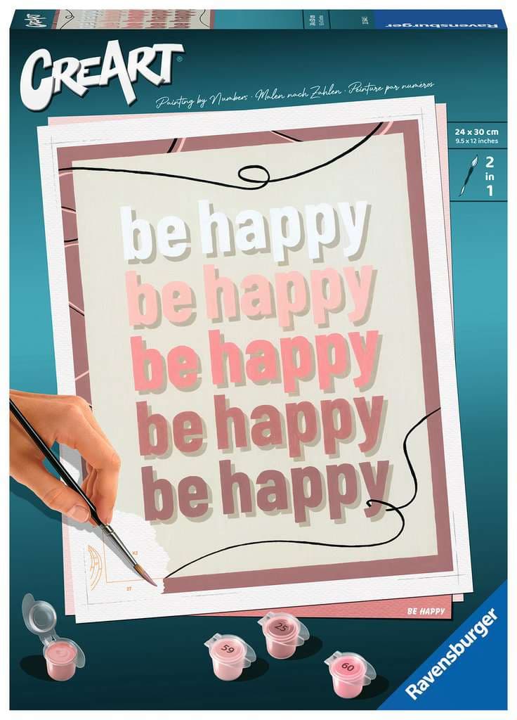 Produktbild Ravensburger Beschäftigung - CreArt Be Happy 3 von 3