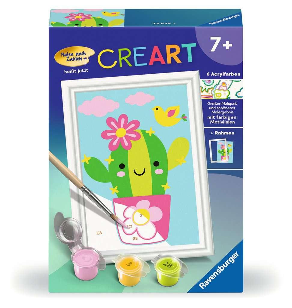 Produktbild Ravensburger Beschäftigung - Malen nach Zahlen CreArt Kleiner Kaktus 2 von 7