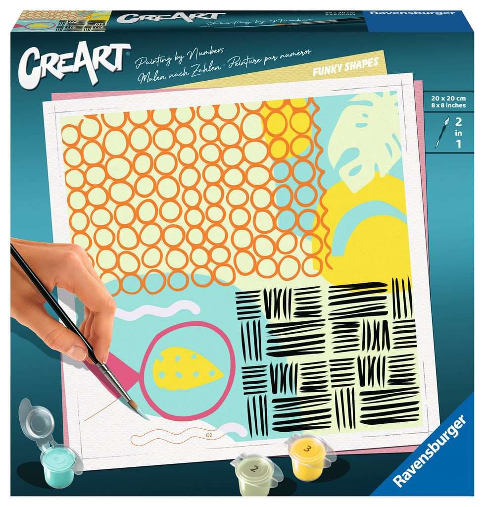 Ravensburger Beschäftigung - CreArt Adults Trend - Ausgefallene Formen