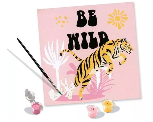 Produktbild Ravensburger Beschäftigung - Malen nach Zahlen CreArt Be Wild 6 von 9