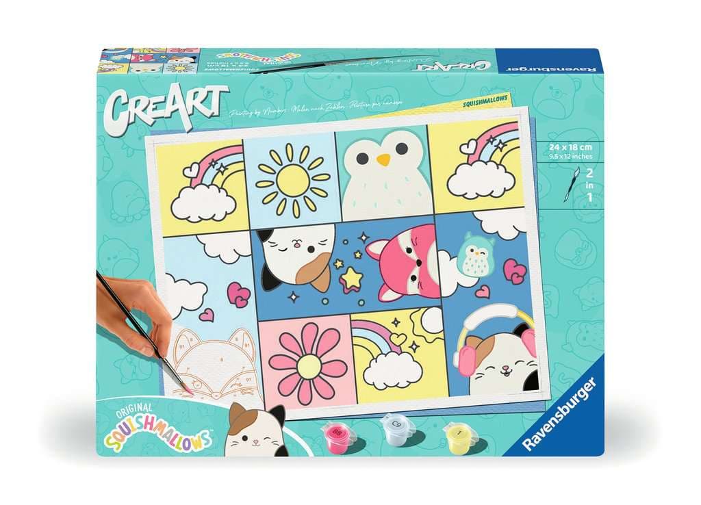 Produktbild Ravensburger Beschäftigung - CreArt Adults Trend - Squishmallows 4 von 4