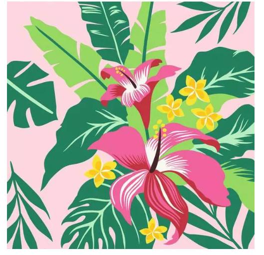 Produktbild Ravensburger Beschäftigung - CreArt Tropical Plants - Malen nach Zahlen 9 von 9