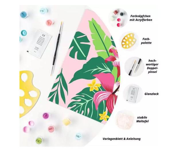 Produktbild Ravensburger Beschäftigung - CreArt Tropical Plants - Malen nach Zahlen 5 von 9