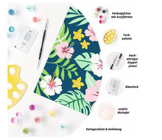 Produktbild Ravensburger Beschäftigung - CreArt Exotic Plants - Malen nach Zahlen 3 von 8