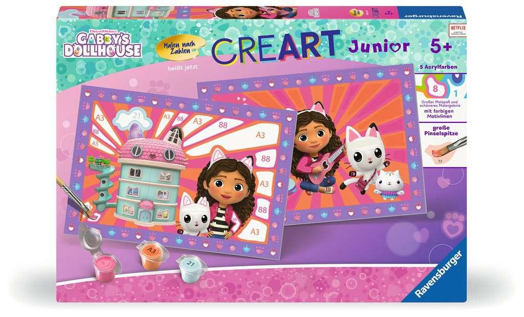 Ravensburger Beschäftigung - CreArt Gabby's Dollhouse - Malen nach Zahlen