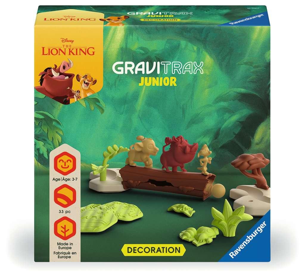 Ravensburger 23862 GraviTrax Junior Extension Disney Lion King, Murmelbahn für Kinder ab 3 Jahren
