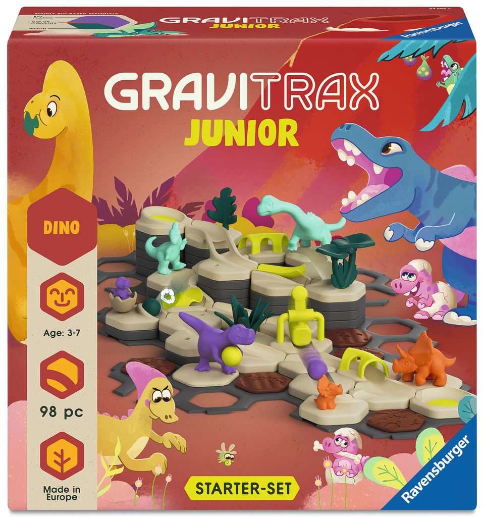 Ravensburger Beschäftigung - GraviTrax Junior - Starter-Set L Dino