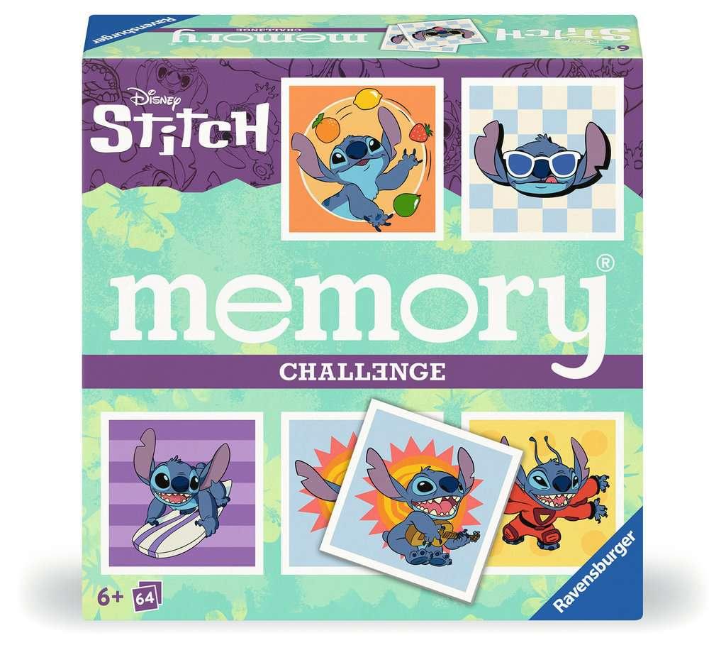 Ravensburger Spiel - Challenge memory® Disney Stitch. Ein herausforderndes memory® für 2 -8 Stitch-Fans ab 6 Jahren