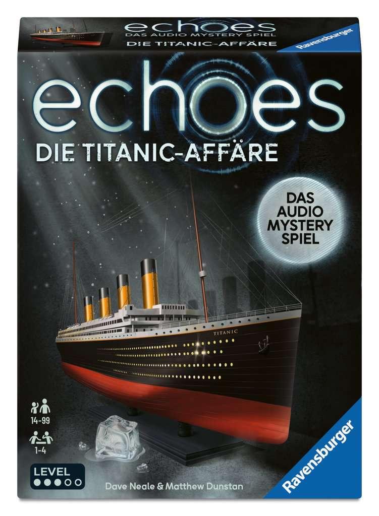 Ravensburger Spiel - echoes Die Titanic-Affäre - Audio Mystery Spiel ab 14 Jahren, Erlebnis-Spiel