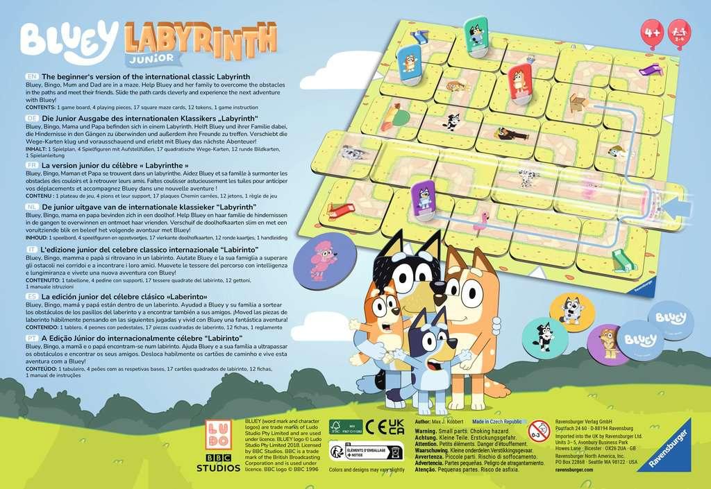 Produktbild Ravensburger Spiel - Bluey: Junior Labyrinth 4 von 4
