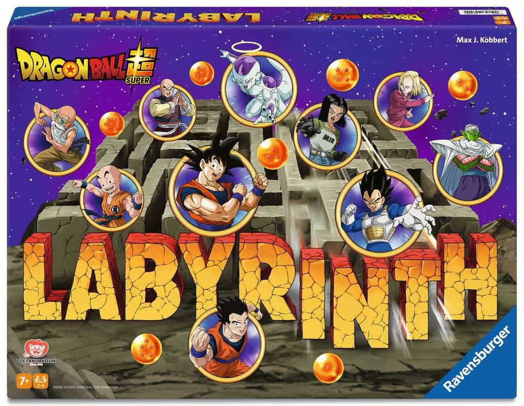 Ravensburger Spiel - Dragon Ball Super Labyrinth - Gesellschaftsspiel & Brettspiel ab 7 Jahre
