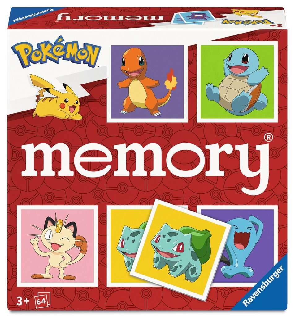 Ravensburger Spiel - memory® Pokémon - Gesellschaftsspiel & Brettspiel ab 3 Jahre