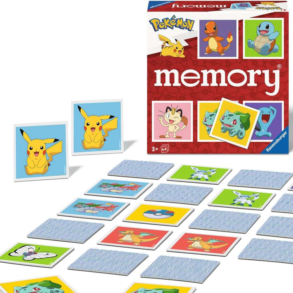Produktbild Ravensburger Spiel - memory® Pokémon - Gesellschaftsspiel & Brettspiel ab 3 Jahre 2 von 4