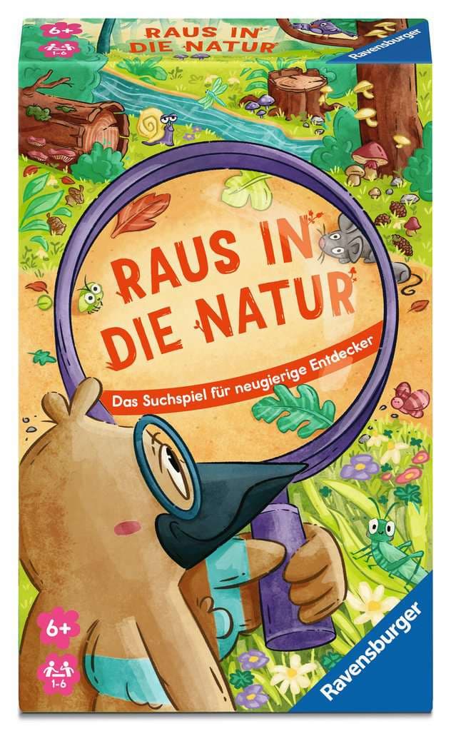 Ravensburger Spiel - Raus in die Natur - Reisespiel ab 6 Jahre