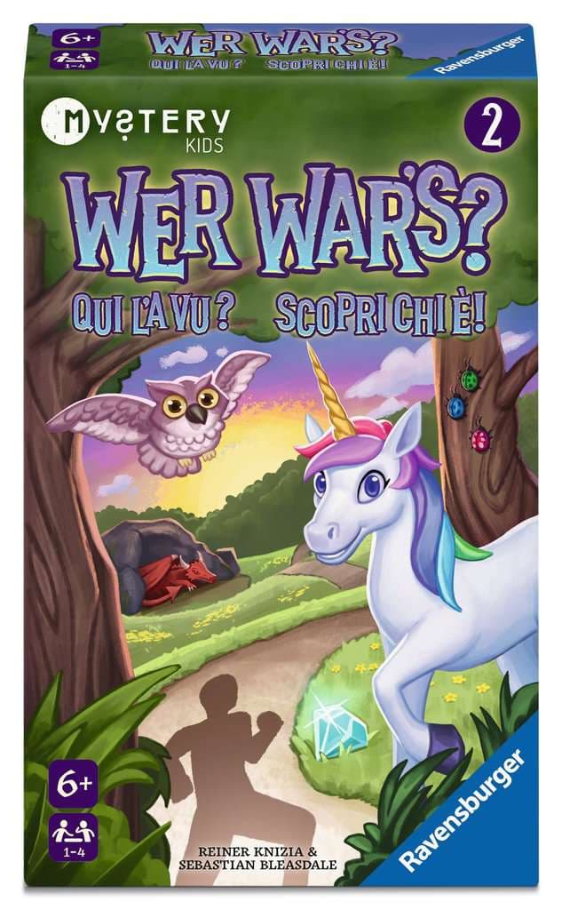 Ravensburger Spiel - Wer war's Mystery Kids 2: Im Zauberwald - Reisespiel ab 6 Jahre