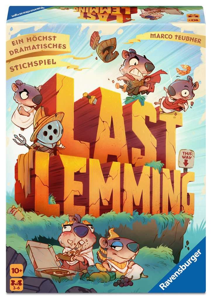 Ravensburger Spiel - Last Lemming: Stichspiel-Drama in vier Akten, für Erwachsene und Kinder ab 8 Jahren