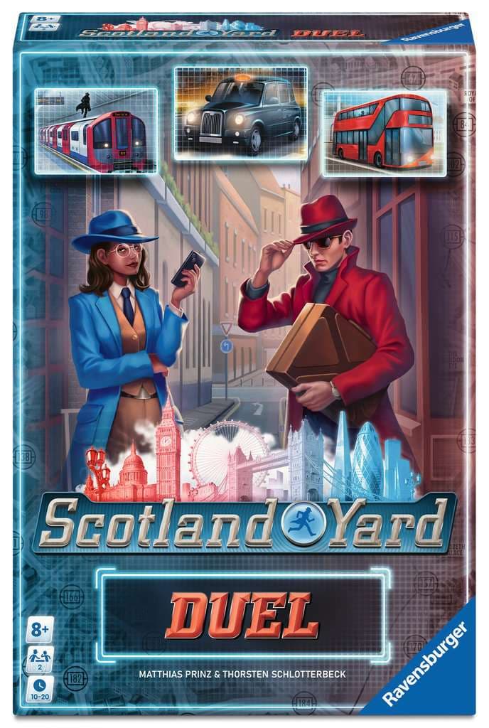 Ravensburger Spiel - Scotland Yard Duel - Gesellschaftsspiel & Brettspiel ab 8 Jahre