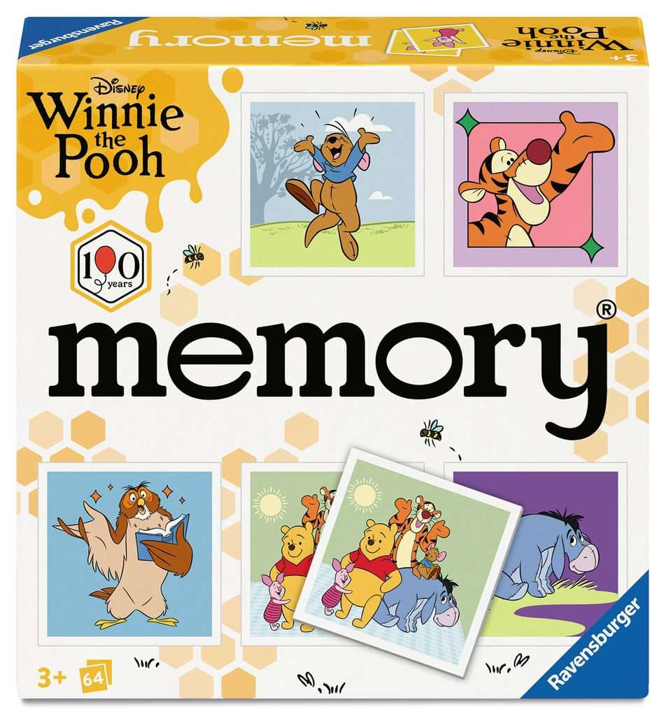 Ravensburger Spiel - memory® Winnie Puuh - Gesellschaftsspiel & Brettspiel ab 3 Jahre