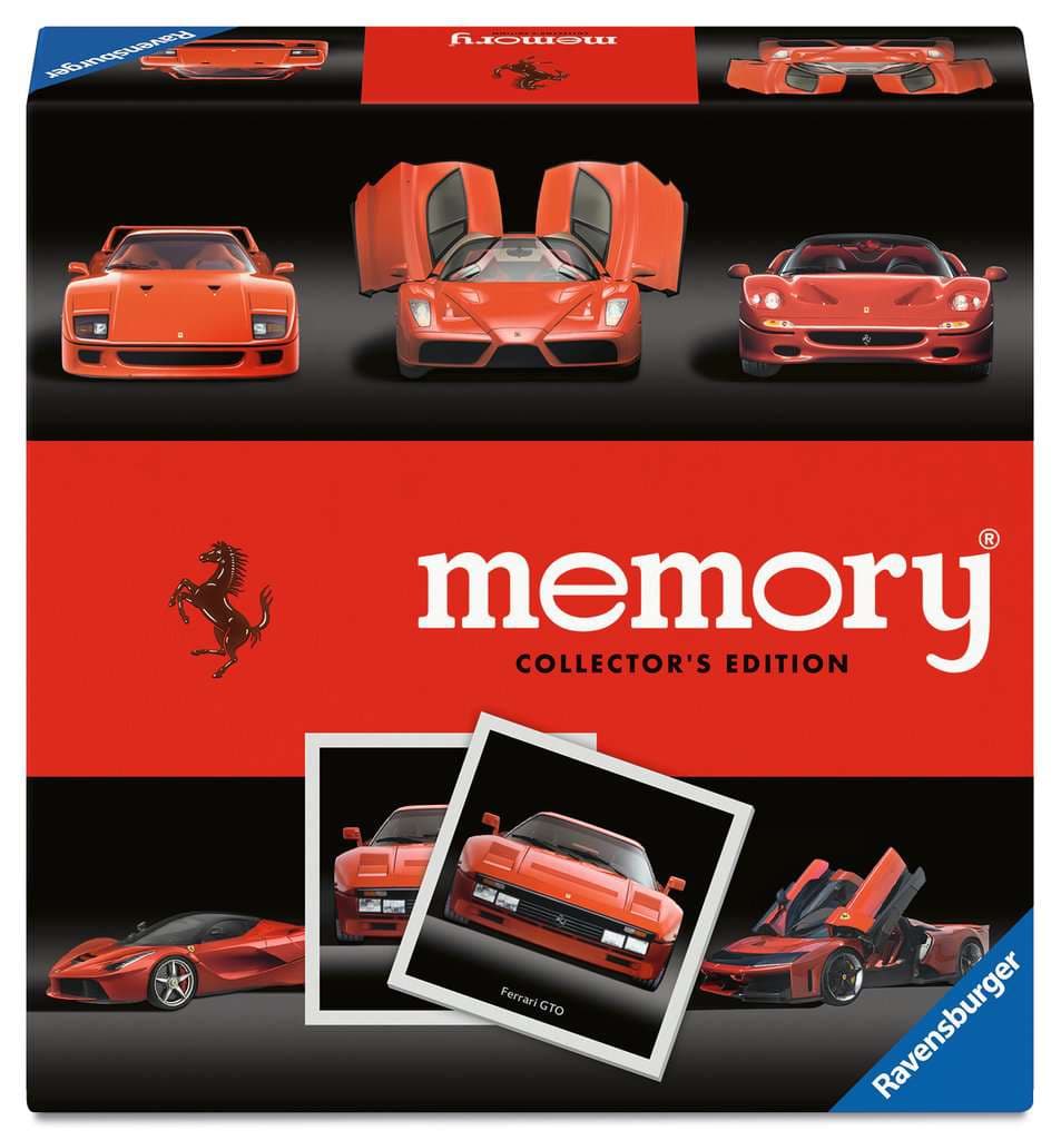 Ravensburger Spiel - Collector´ s memory® Ferrari - Gesellschaftsspiel & Brettspiel ab 6 Jahre