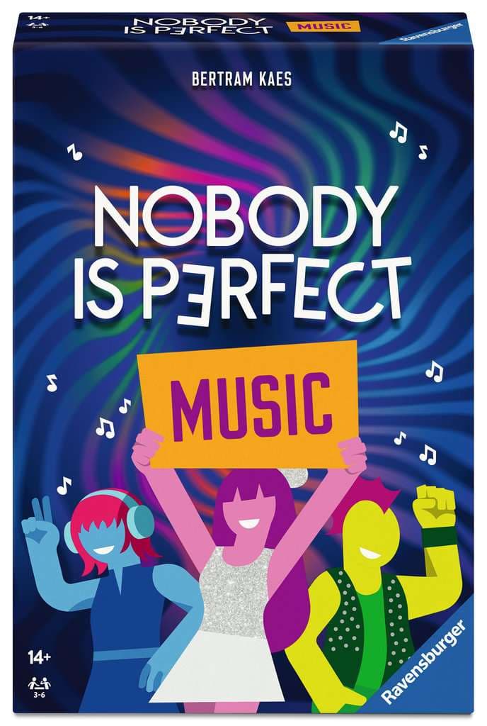 Ravensburger Spiel - Nobody is perfect - Music Edition - Spiele für Erwachsene ab 14 Jahre