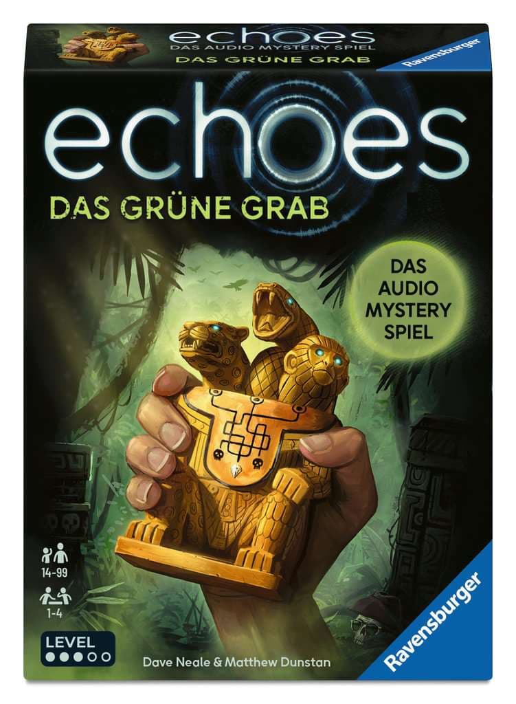 Ravensburger Spiel - echoes Das Grüne Grab – Hörspiel trifft Gesellschaftsspiel ab 14 Jahren