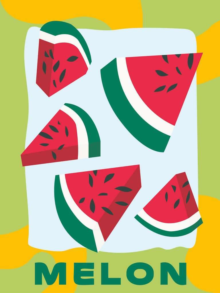 Ravensburger Beschäftigung - CreArt, Malen nach Zahlen Adults Trend - Melonen