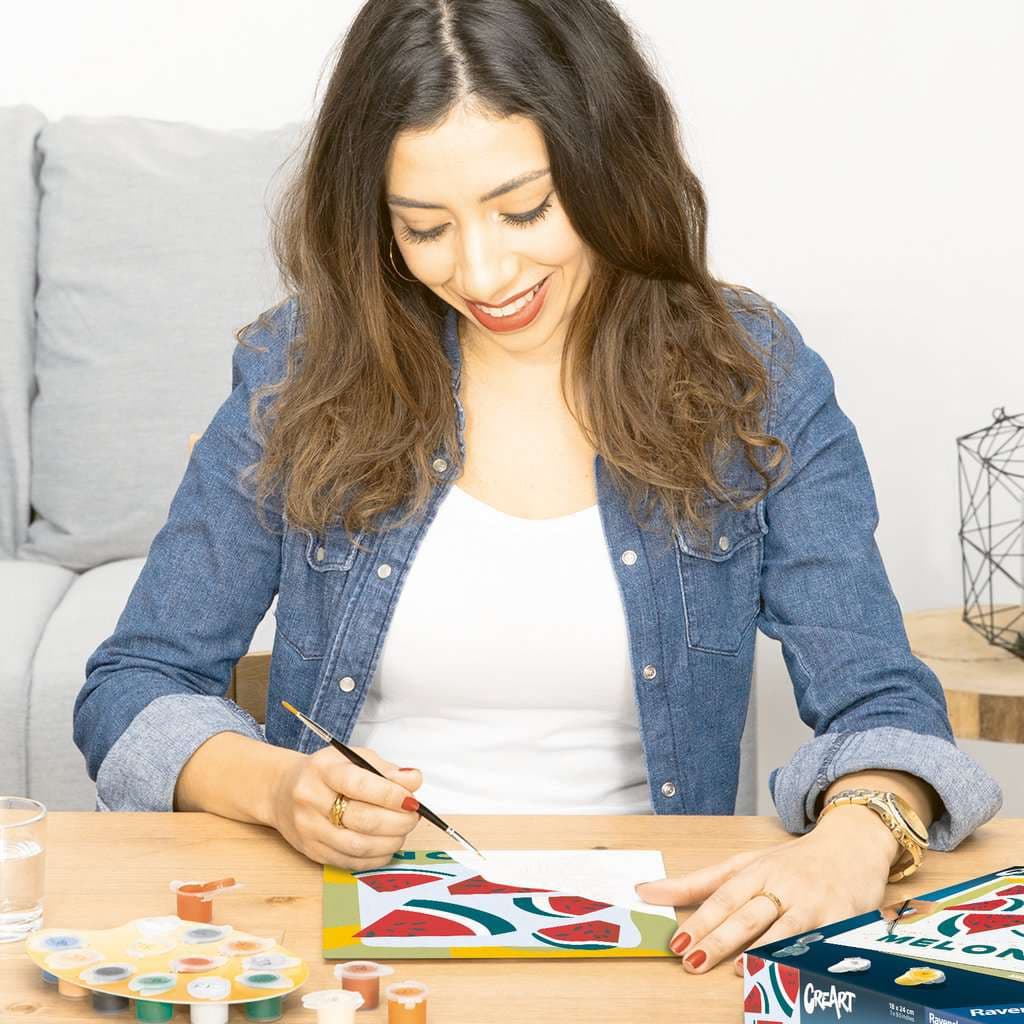 Produktbild Ravensburger Beschäftigung - CreArt, Malen nach Zahlen Adults Trend - Melonen 2 von 4
