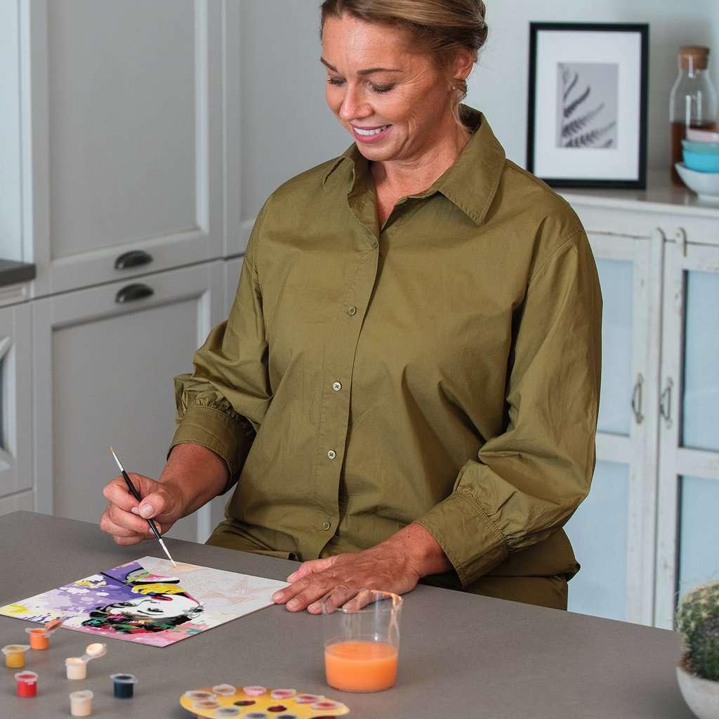 Produktbild Ravensburger CreArt, Malen nach Zahlen Adults Premium - Audrey Hepburn 2 von 4