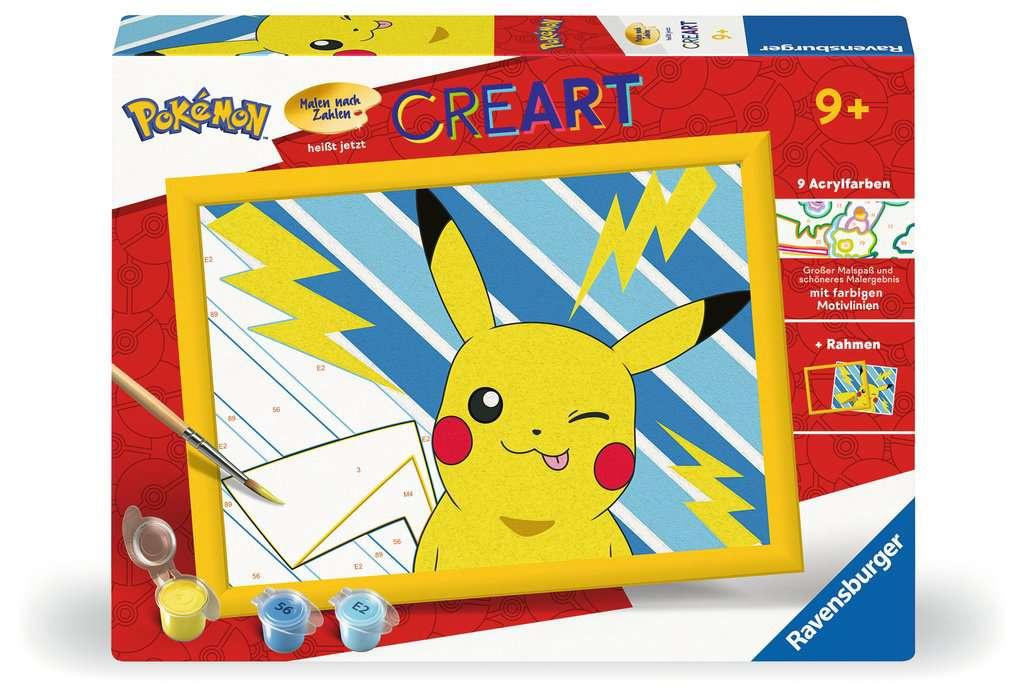 Ravensburger CreArt - Malen nach Zahlen 25557 - Pikachu - ab 9 Jahren