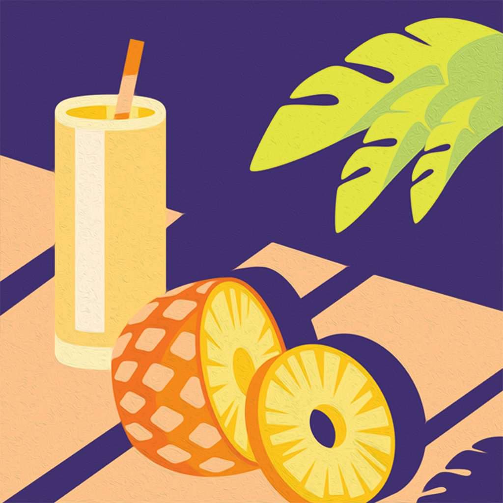 Produktbild Ravensburger CreArt Adults Trend - Mocktail Ananas 4 von 4