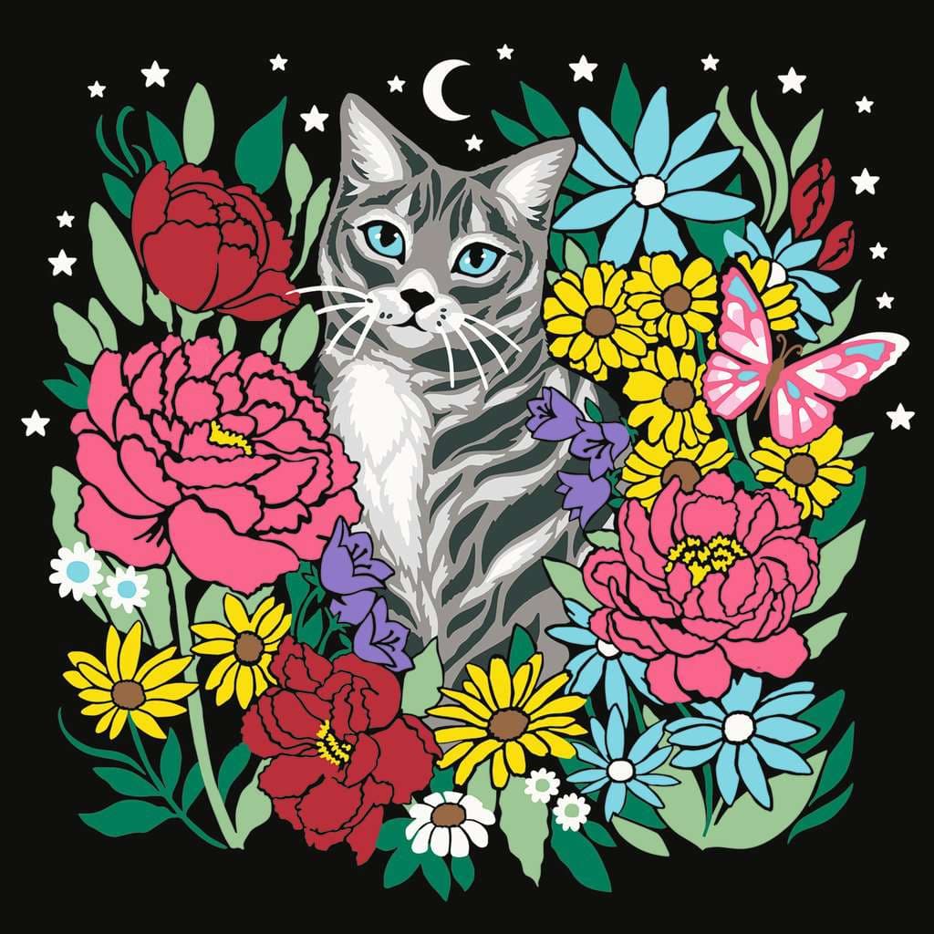 Ravensburger Beschäftigung - CreArt Adults Trend - Pixie Cold: Katze