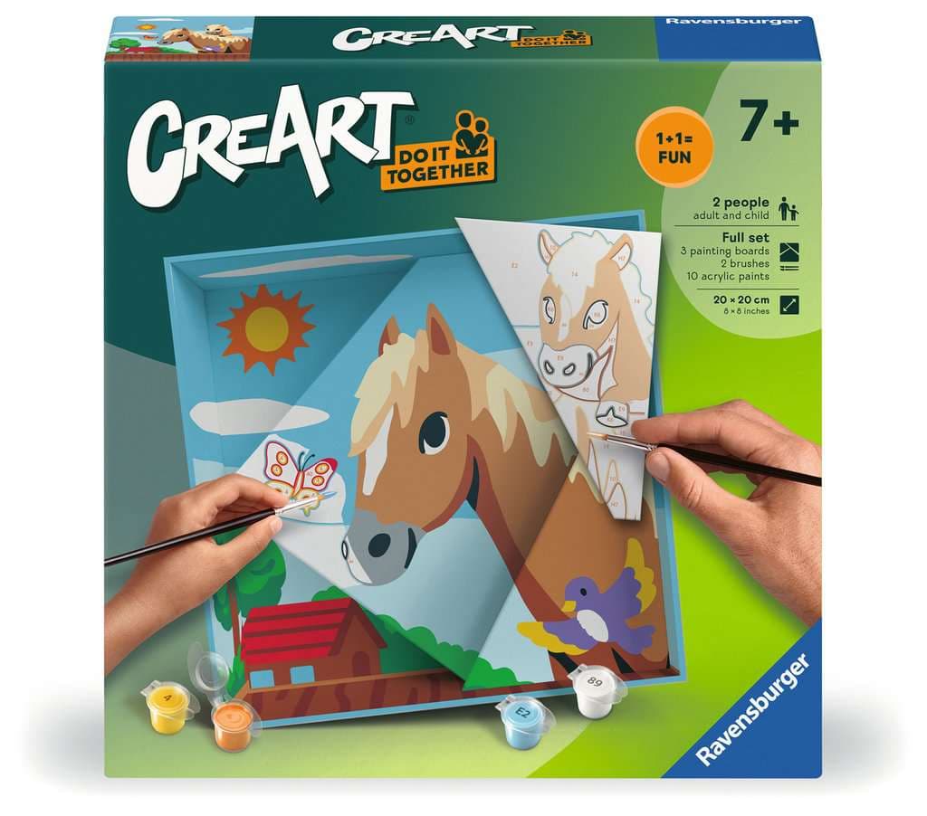 Produktbild Ravensburger CreArt Do it together - Pferde 4 von 4