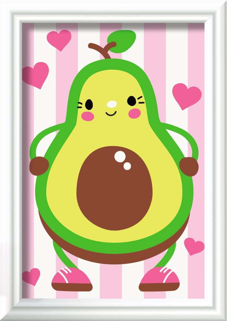 Produktbild Ravensburger CreArt, Malen nach Zahlen Kinder - Avocado 4 von 4
