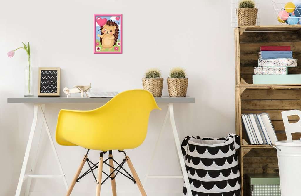 Produktbild Ravensburger CreArt, Malen nach Zahlen Kinder - Herziger Igel 3 von 4