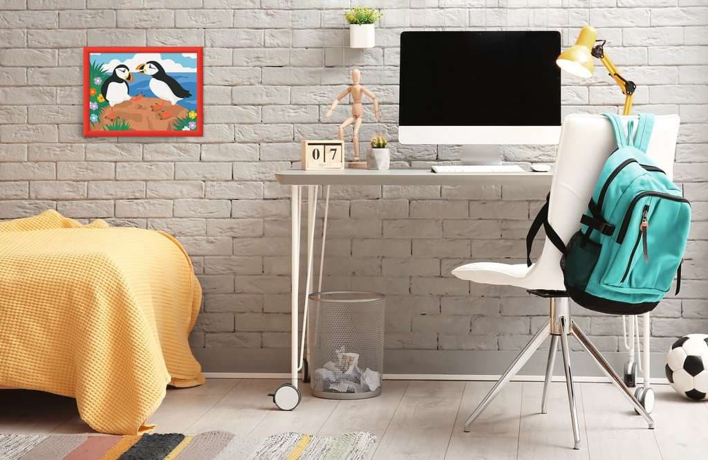 Produktbild Ravensburger CreArt, Malen nach Zahlen Kinder - Papageientaucher 3 von 4