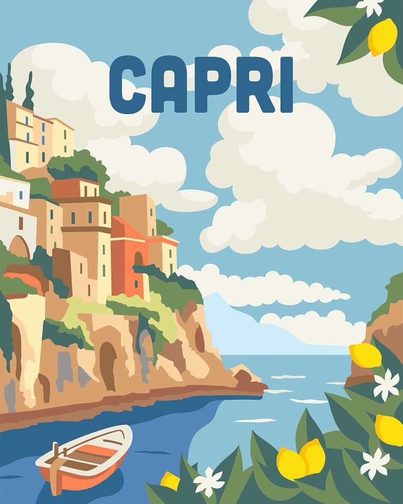 Produktbild Ravensburger CreArt Adults Trend - Capri 4 von 4