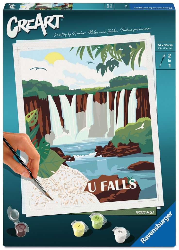 Ravensburger CreArt Adults Trend - Iguazu Wasserfälle