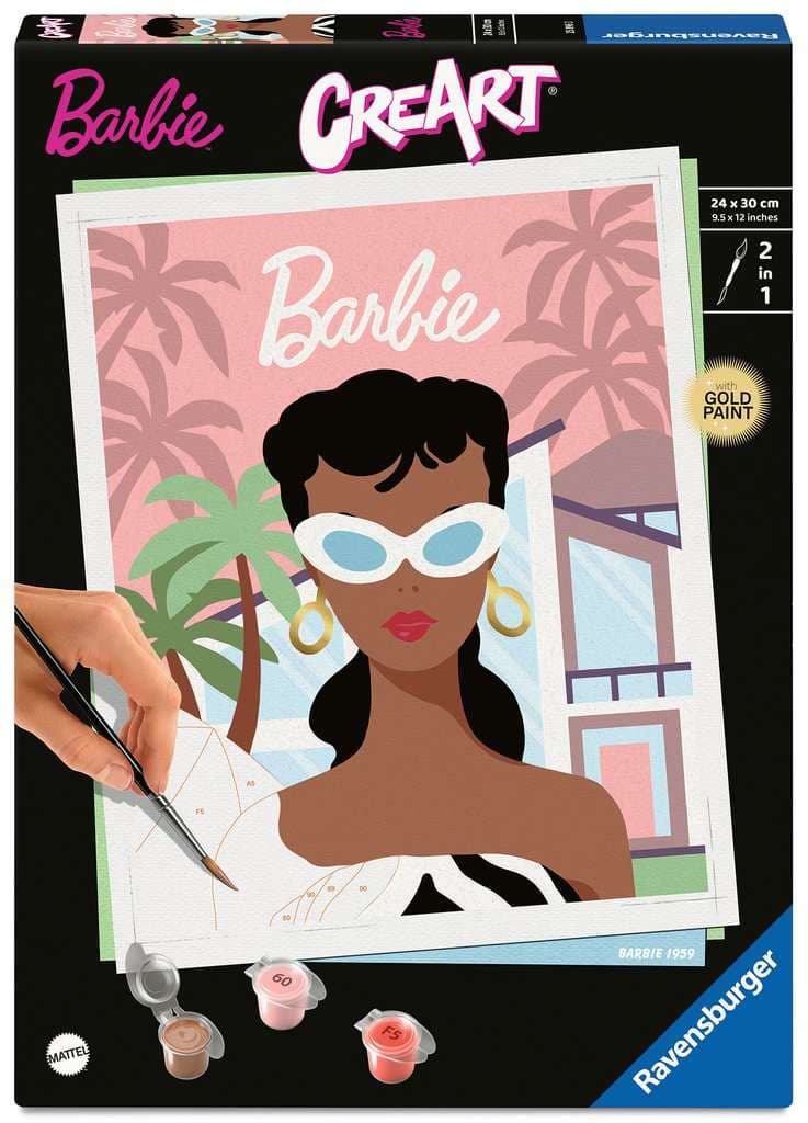 Ravensburger CreArt Adults Trend Barbie 1959
