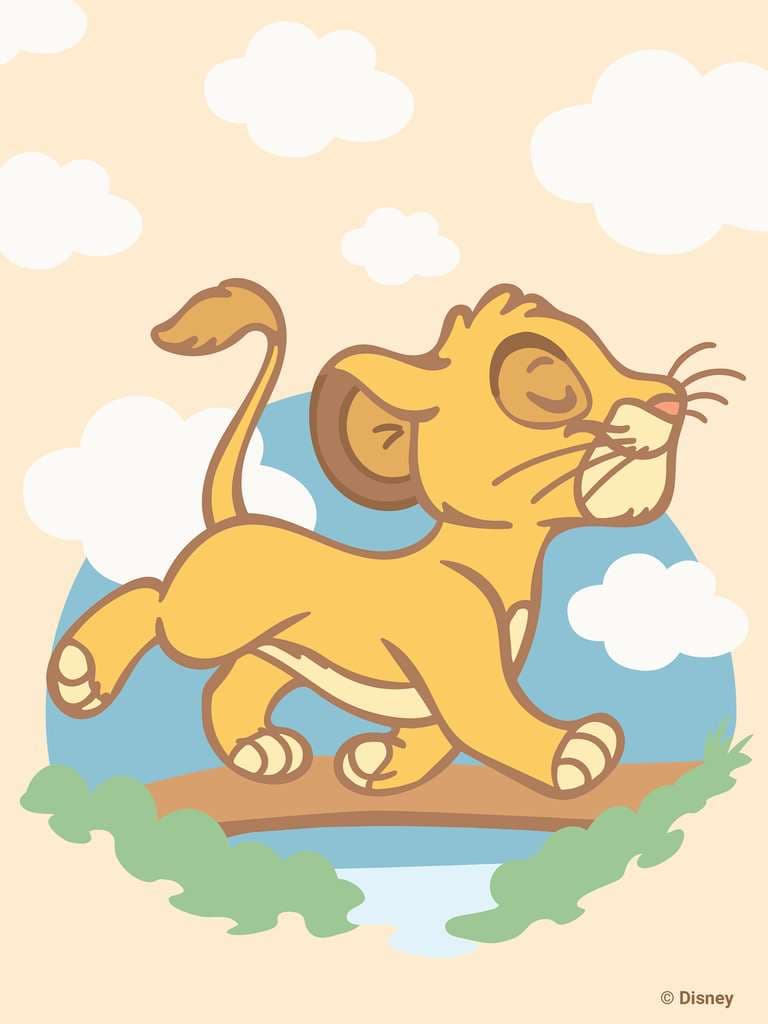 Produktbild Ravensburger CreArt Hello Baby Disney Baby - Simba 4 von 4