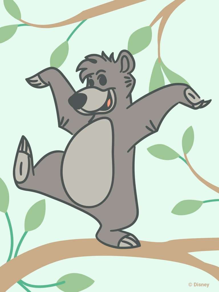 Produktbild Ravensburger CreArt Hello Baby Disney Baby - Baloo 4 von 4