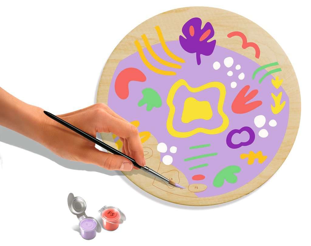 Produktbild Ravensburger CreArt Wooden - Florale Ströme 2 von 3