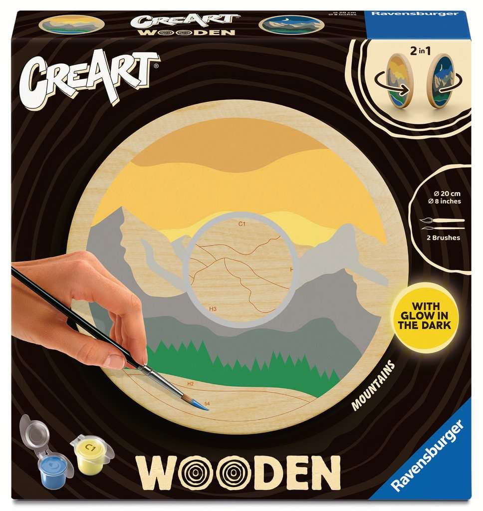 Ravensburger CreArt Wooden - Berge