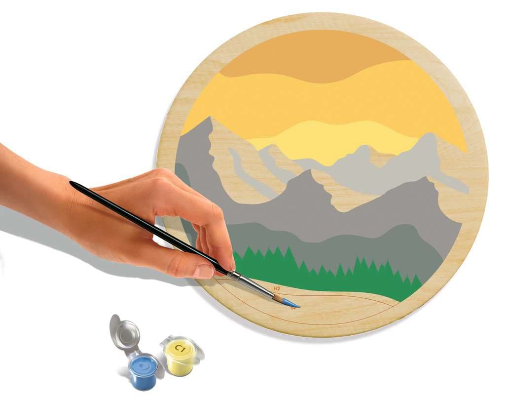 Produktbild Ravensburger CreArt Wooden - Berge 2 von 3