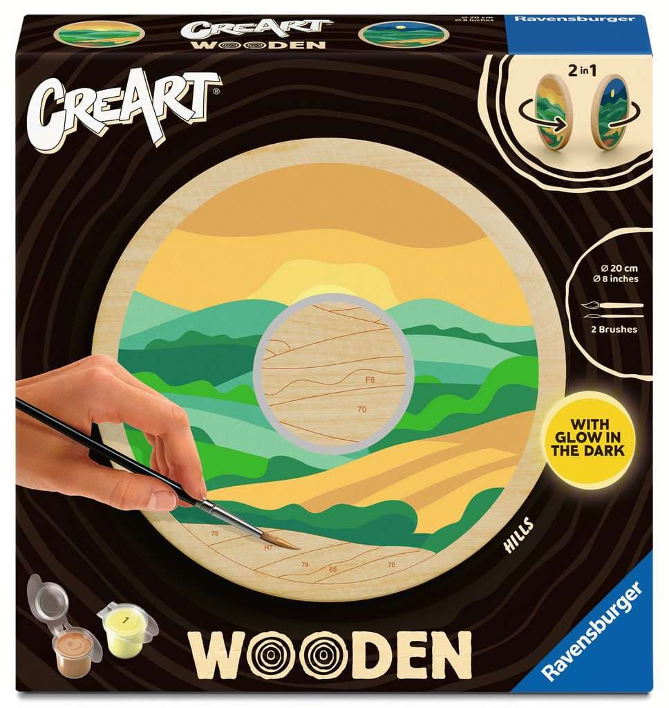 Ravensburger CreArt Wooden - Hügel
