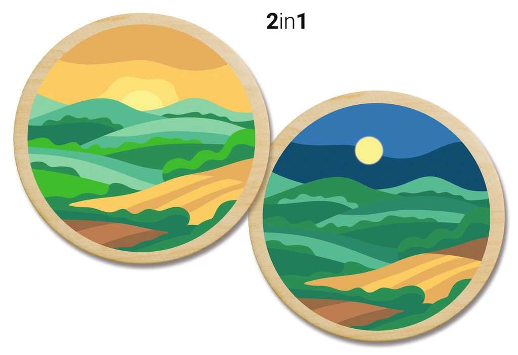 Produktbild Ravensburger CreArt Wooden - Hügel 3 von 3